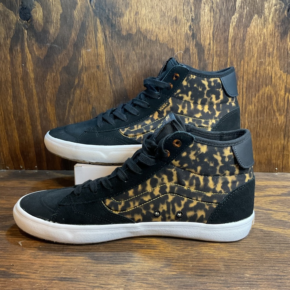 Vans Men's 11 The Lizzie Tortoise Dark Brown/Black Rare - 508357 - Picture 2 of 6